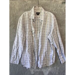 Michael Kors Men's Long‎ Sleeve Button Up Size XL